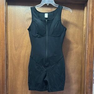 Black Zip-Up Bodysuit NWT